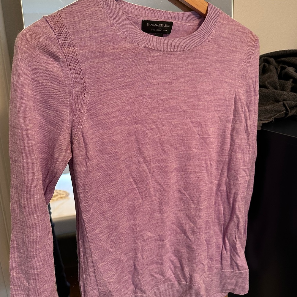 Banana Republic Women's Purple Top